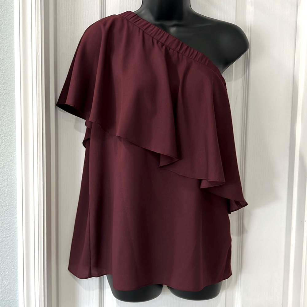Womens One Shoulder Top by Giani Bini Size Small